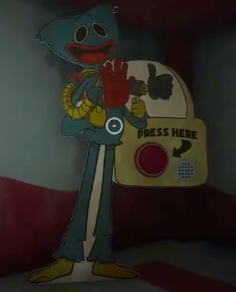 Huggy Wuggy Cutout (Poppy Playtime)