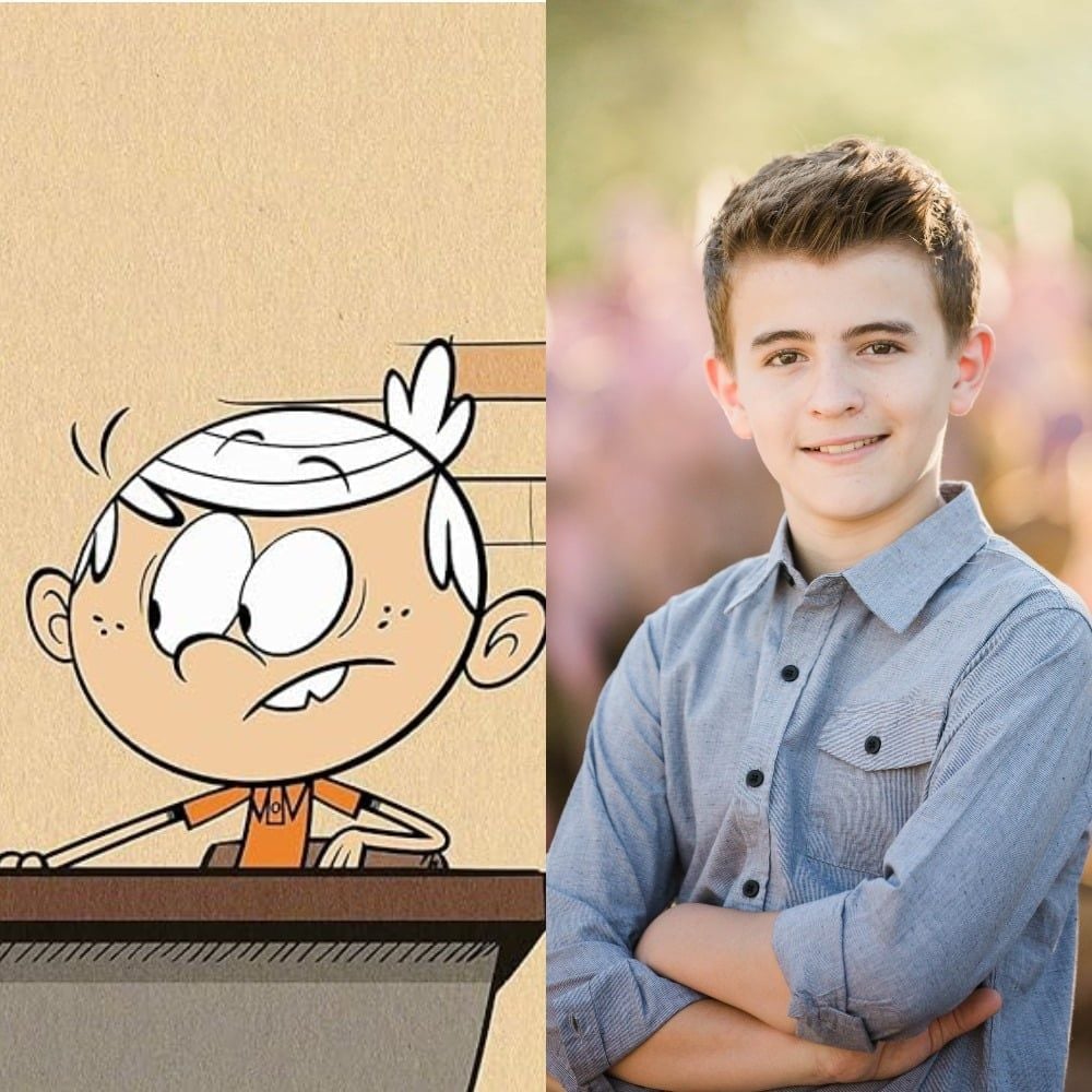Lincoln Loud (The Loud House, seasons 1-3) (VA: Collin Dean)