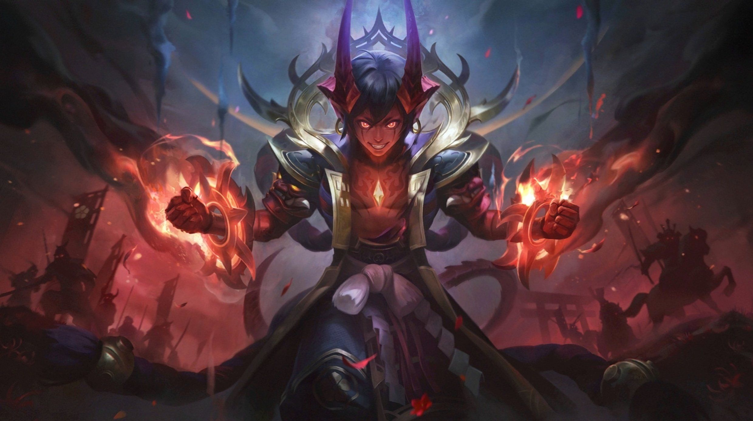 Dyrroth Naraka Flame / Дариус Пламя Нараки