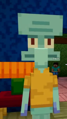 Squidward Tentacles (Minecraft DLC)