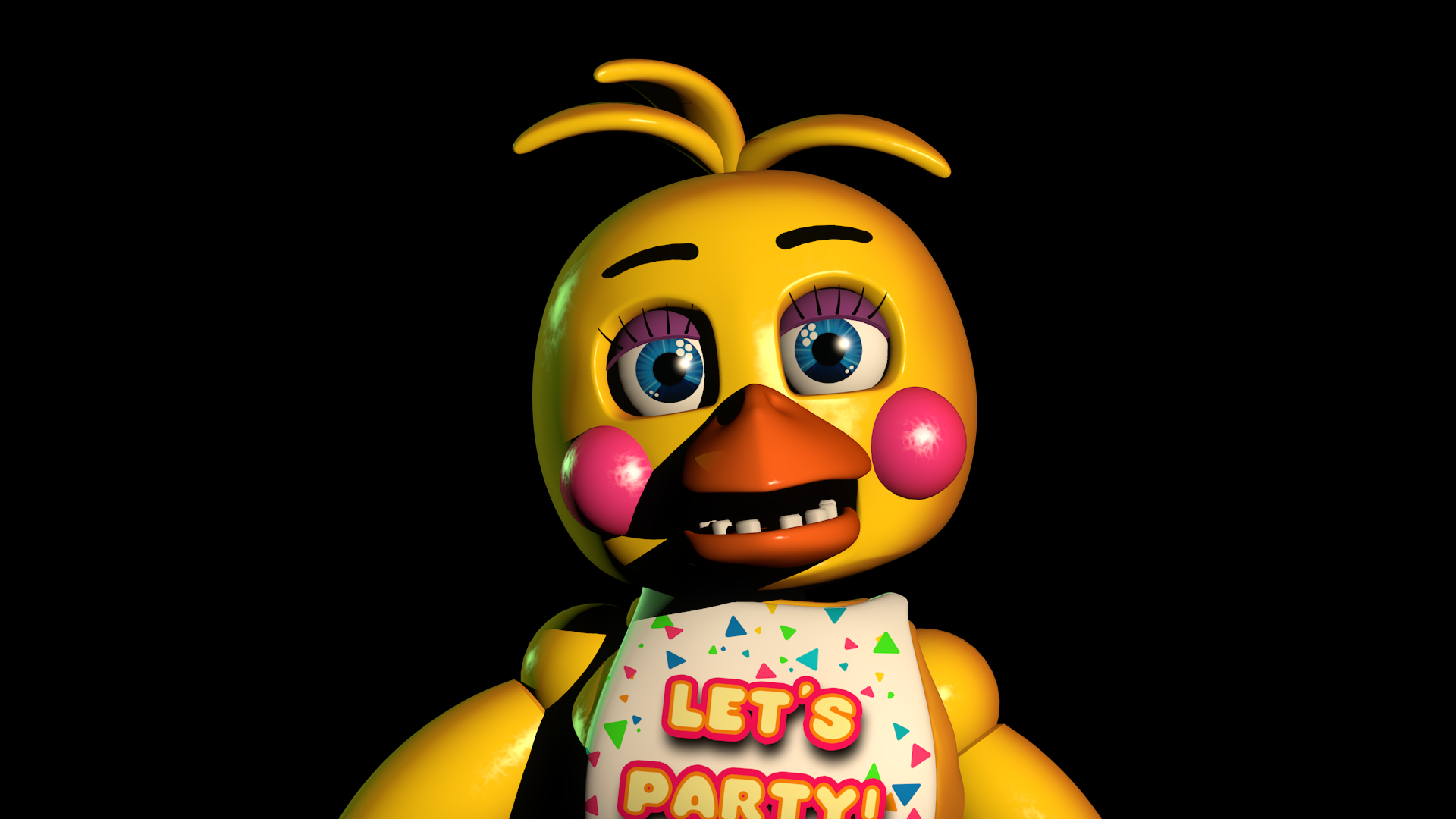 Toy Chica (FNaF AR+UCN voice, weights train)