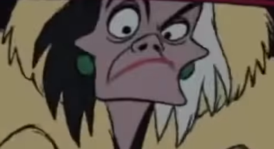 Cruella De Vil from 101 Dalmatians [Betty Lou Gerson 1961]
