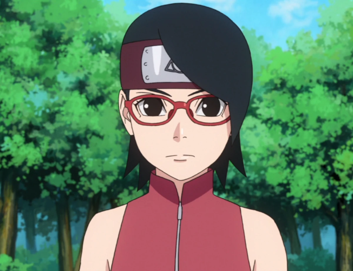 sarada uchiha English dub (Boruto: Naruto Next Generations)