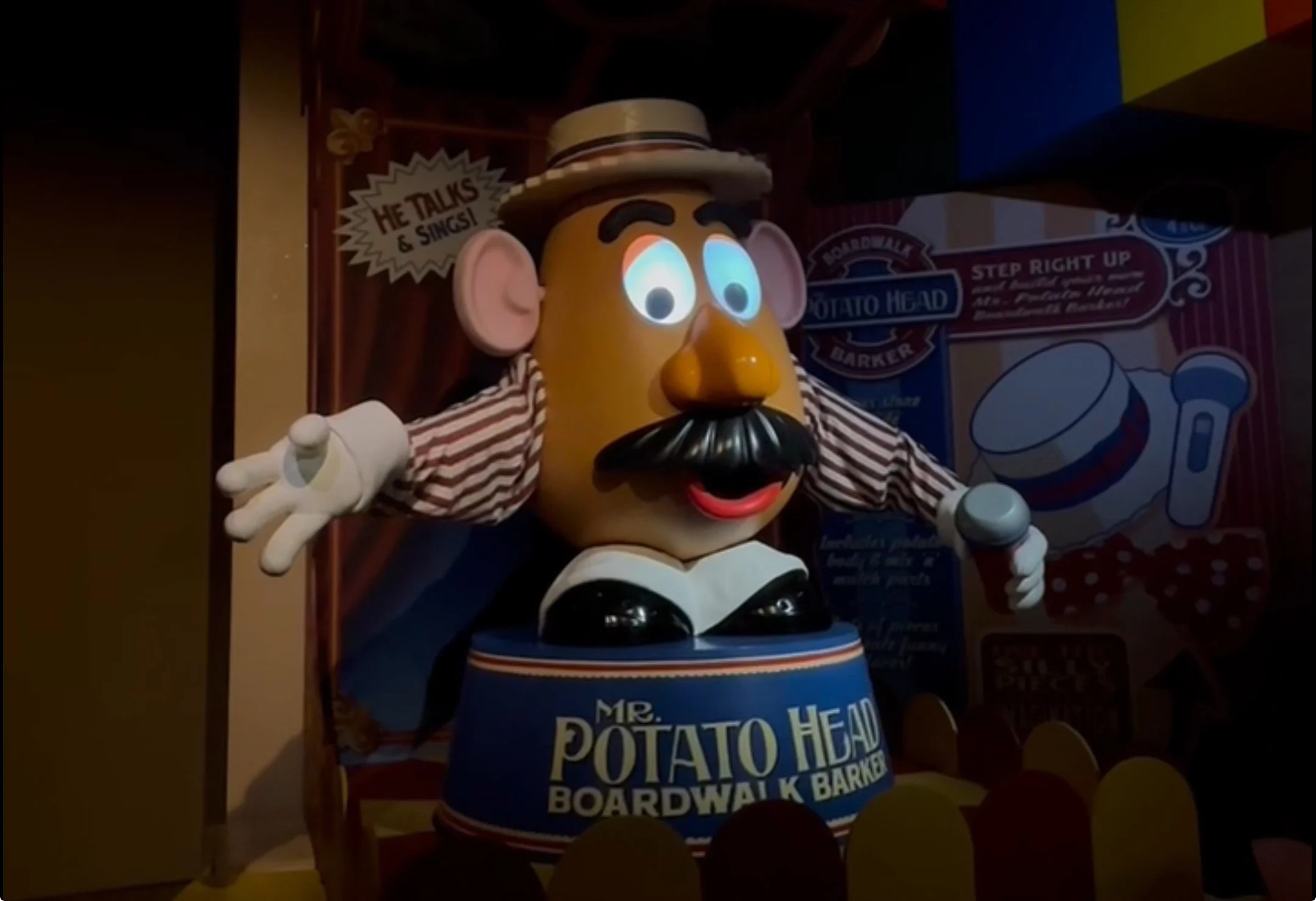 Mr potato head midway mania Don Rickles