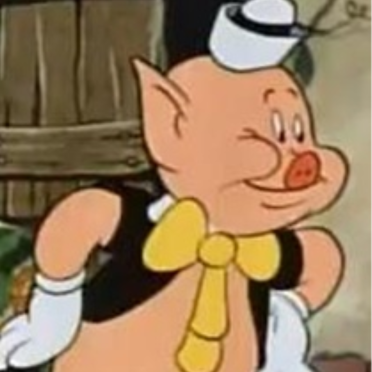 Fifer Pig (disney's three little pigs) (1949, Vinyl)