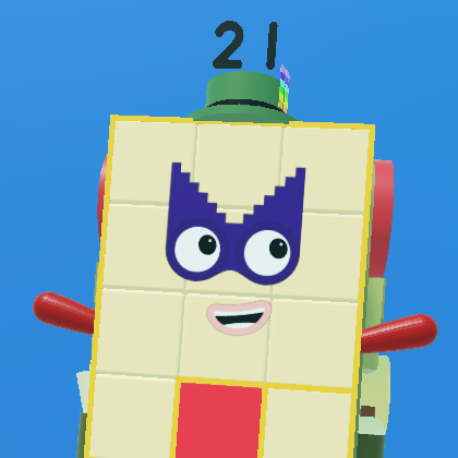 Numberblock Twenty-One