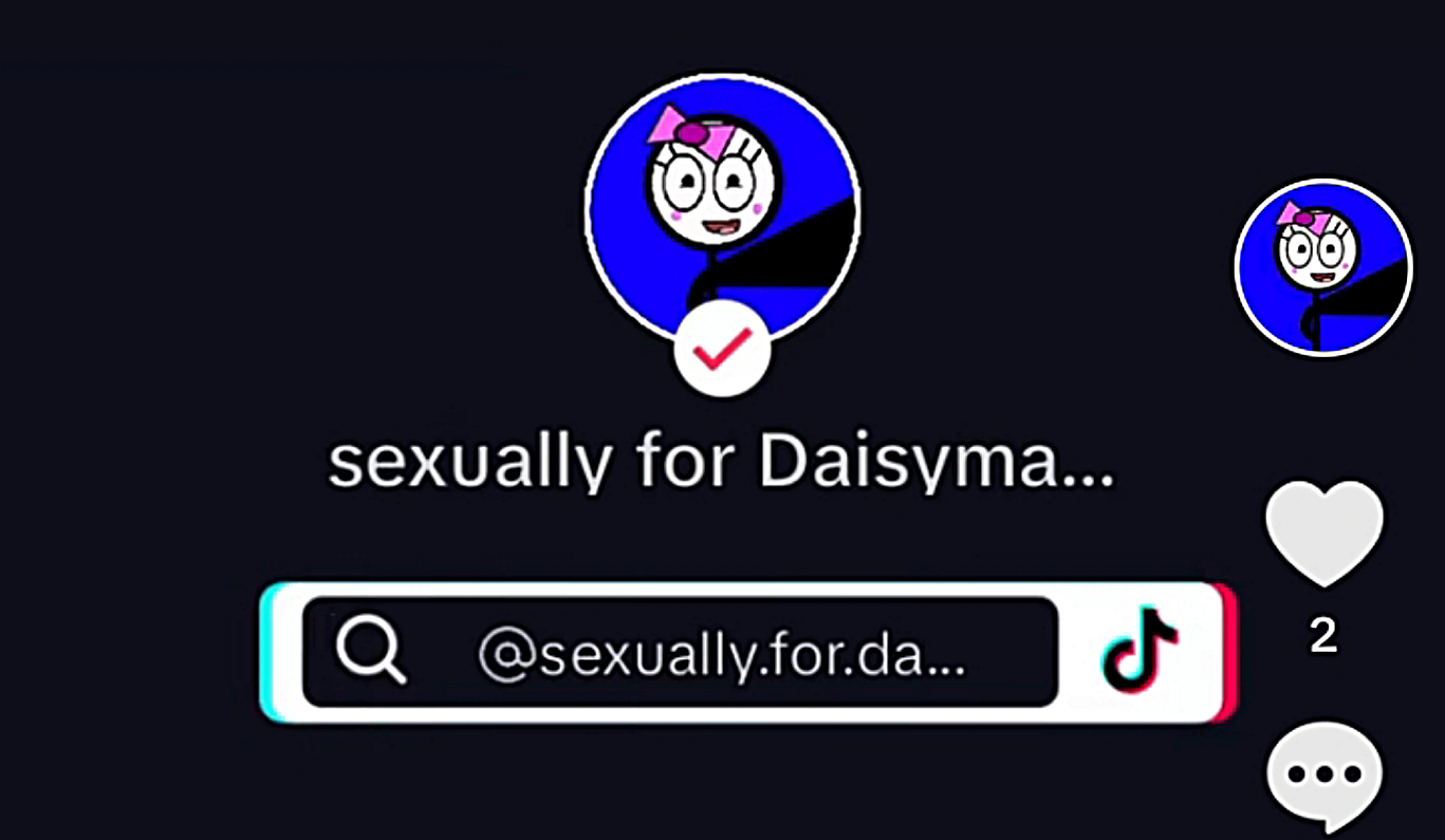 Daisymations/Daisy drake-bell (face it on rule 34 videos of TikTok)