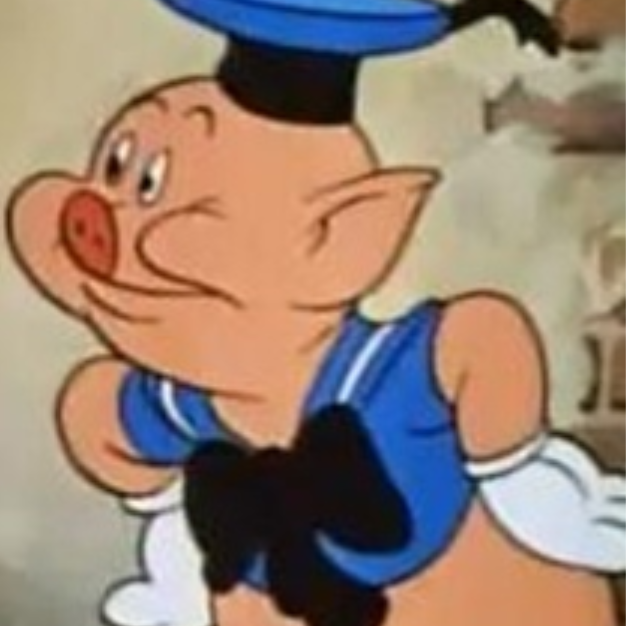 Fiddler Pig (disney's three little pigs) (1949, Vinyl)