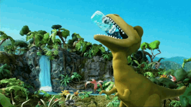 Tyrannosaurus Alan (Volvic commercials)