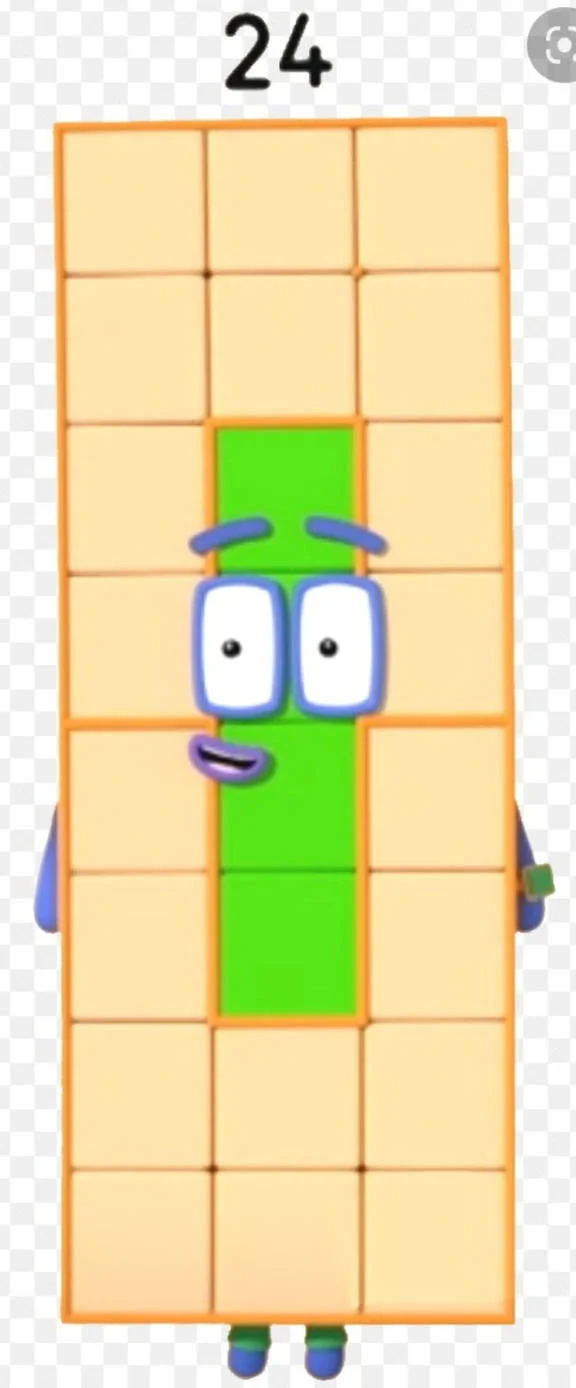 Numberblock Twenty-Four (Numberblocks)