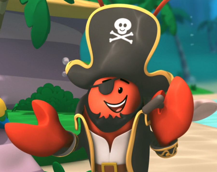 Lobster Pirate (Bubble Guppies)