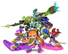 Inkling Hybrid [Inkling Boy & Inkling Girl] [Splatoon]