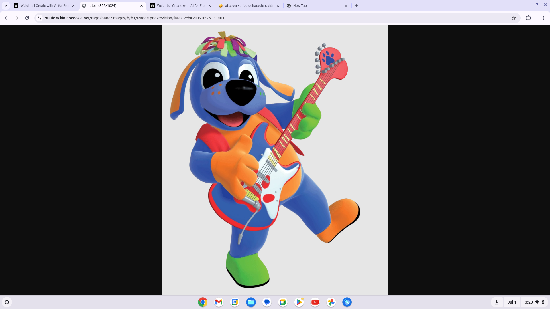 Raggs (Raggs Kids Club Band/Singing Voice)