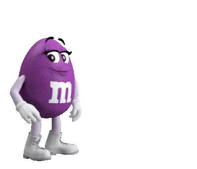 Purple M&M (Amber Ruffin)