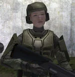 Halo 2 female marine 2 (Laura Prepon)