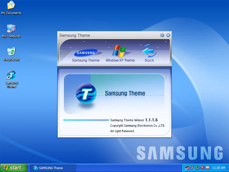 Literally every Windows XP Samsung theme sound trained into one model