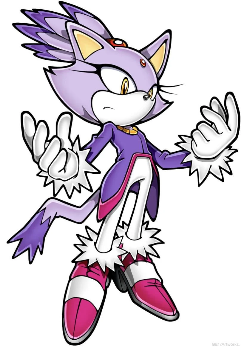 Blaze the Cat [Sonic Rush/Erica Schroeder]