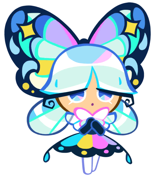 Sugar glass cookie
