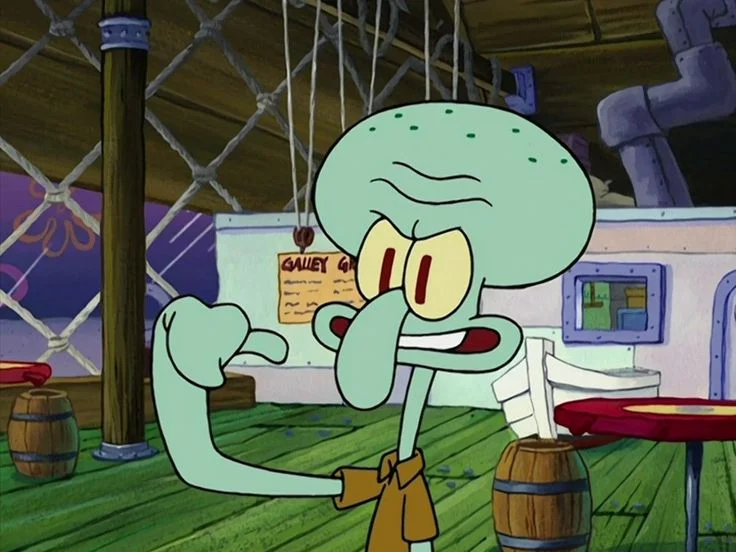 Calamardo - Renzo Jiménez [Bob Esponja - Latino/Latin American Spanish] (Tem 2 - 4)