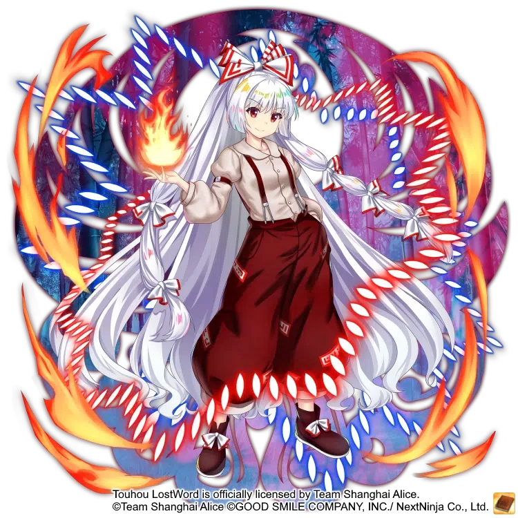 Fujiwara no Mokou (Eternal) (Touhou LostWord)