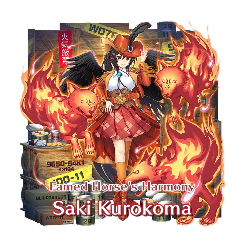 Saki Kurokoma (Touhou LostWord)