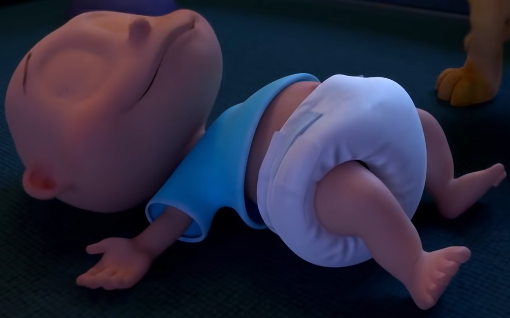 Rugrats - Tommy Pickles Sleeping
