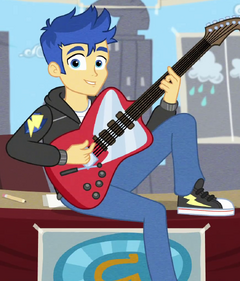 Flash Sentry (My Little Pony: Equestria Girls Saga) Español Latino
