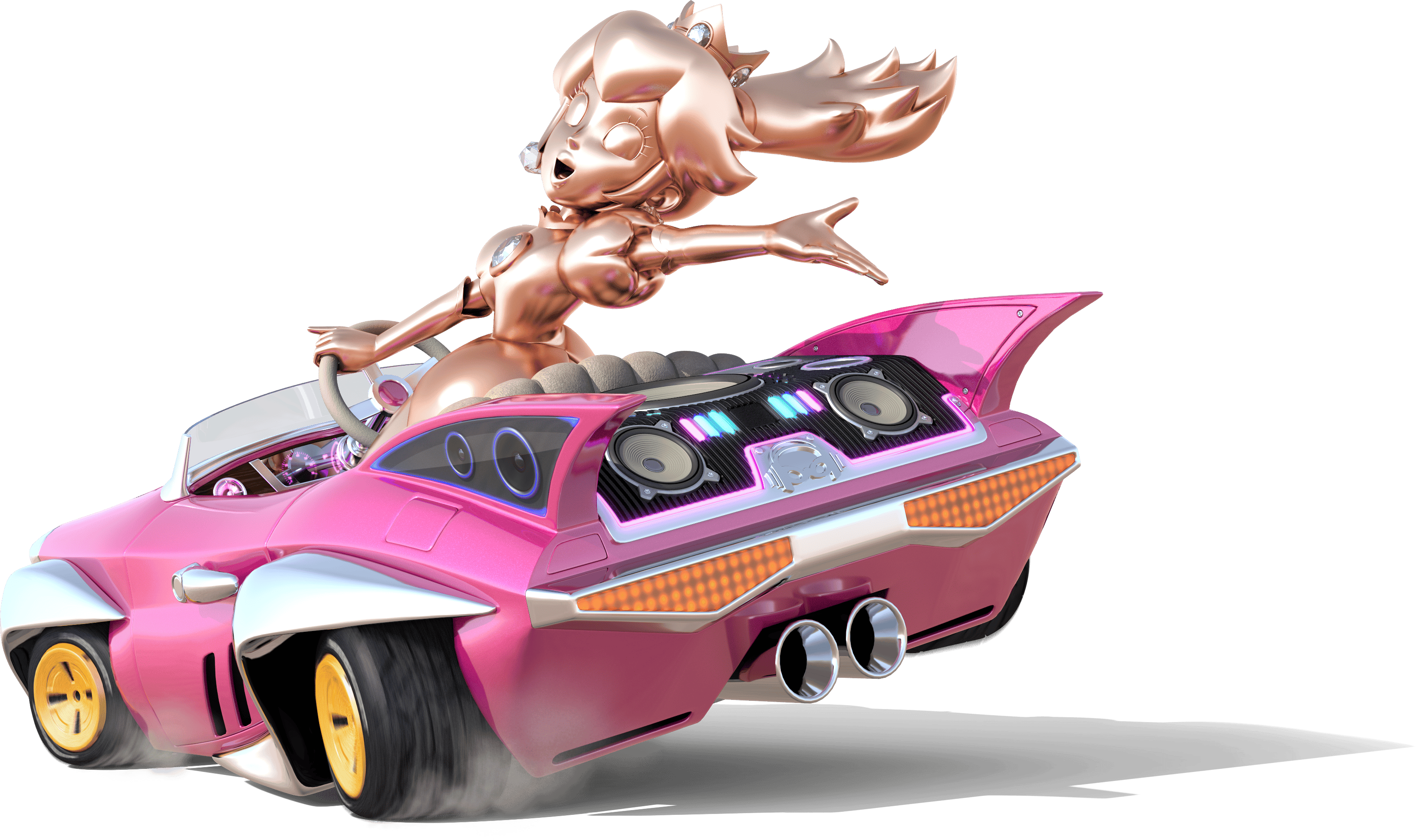 Pink Gold Peach (Mario Franchise)