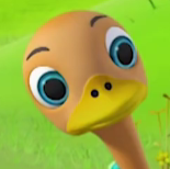 Ritchie the ostrich (Wissper, Season 1)