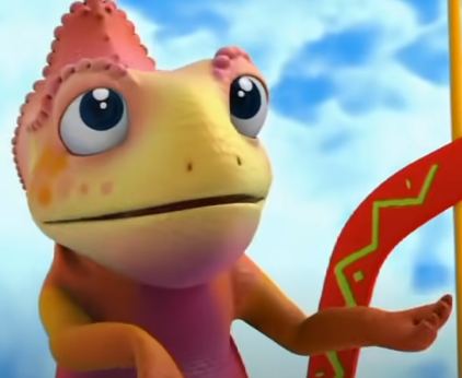 Archie the chameleon (Everything's Rosie)