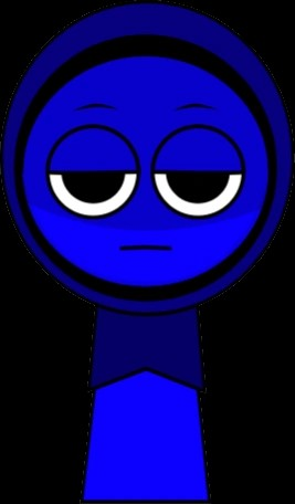 Blue (jevin) from sprunki normal form