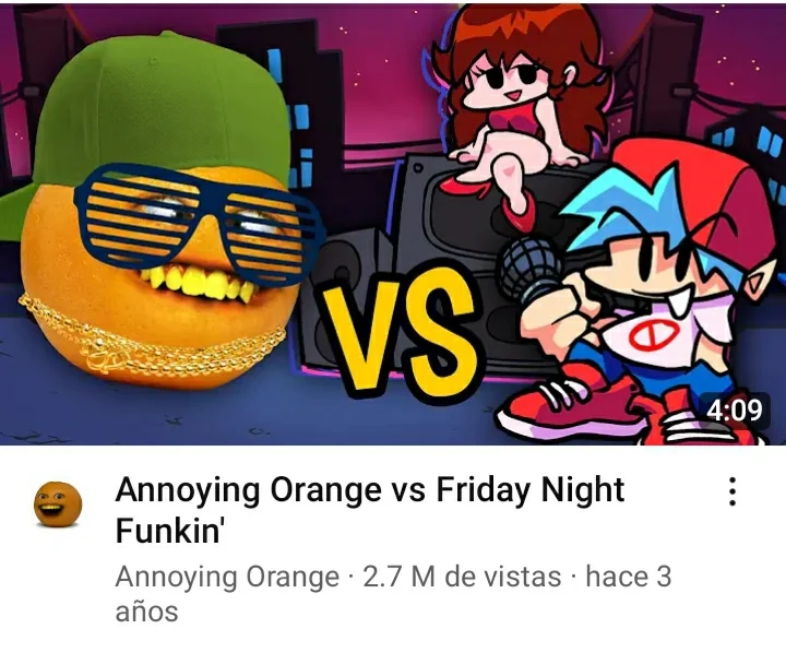 Annoying Orange Boyfriend