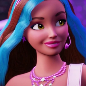 Erika from Barbie Rock 'n Royals(norwegian)