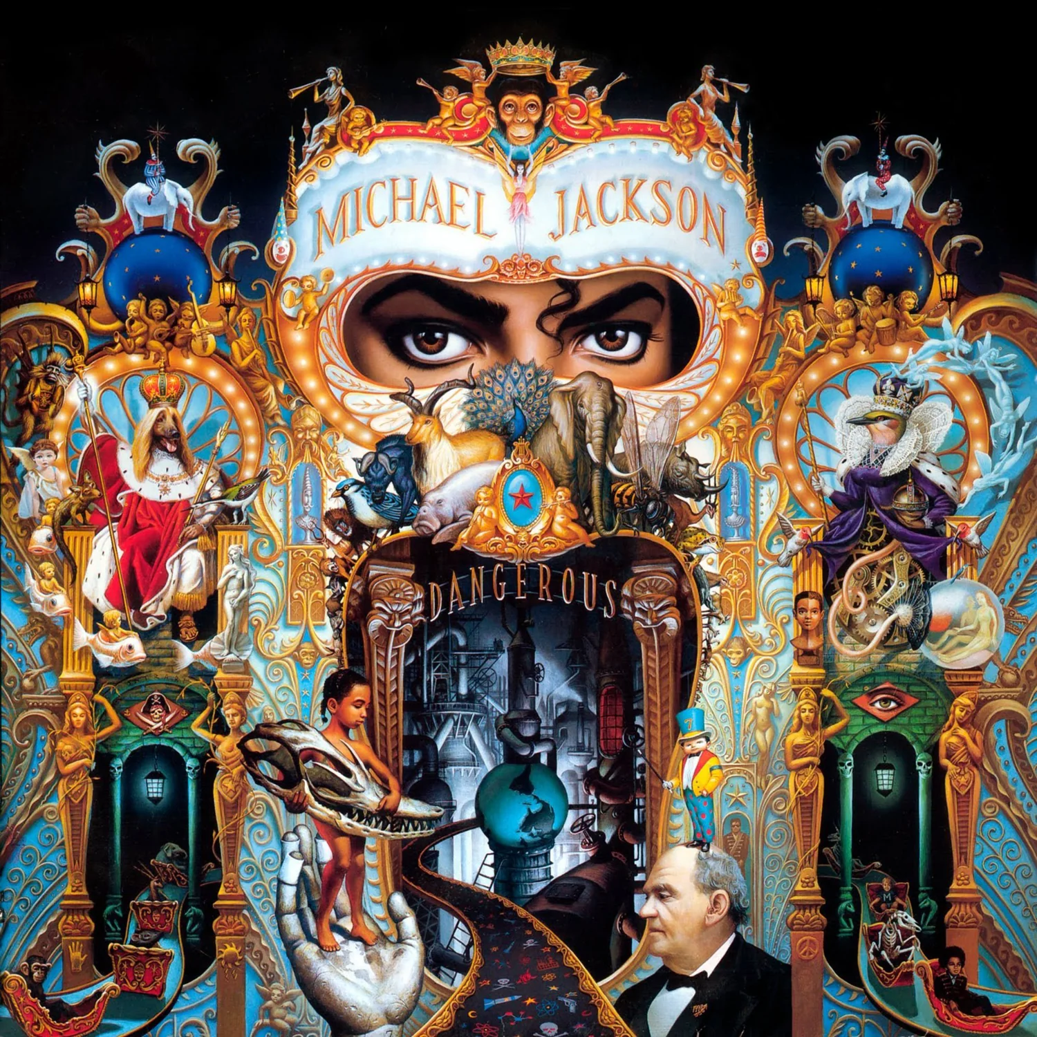 just Dangerous by Michael Jackson in a model