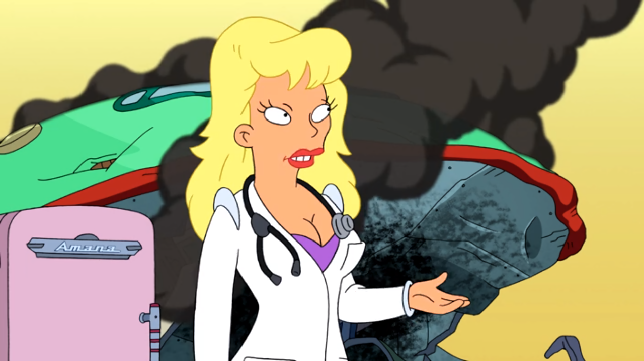 [Version 2] Dr. Cahill (Tress MacNellie, Futurama) (Comedy Central era)