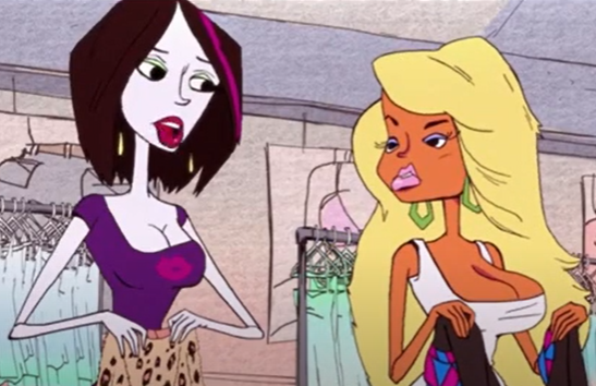 Sally and Linda (Nerdland) (Kate Micucci and Riki Lindhome)
