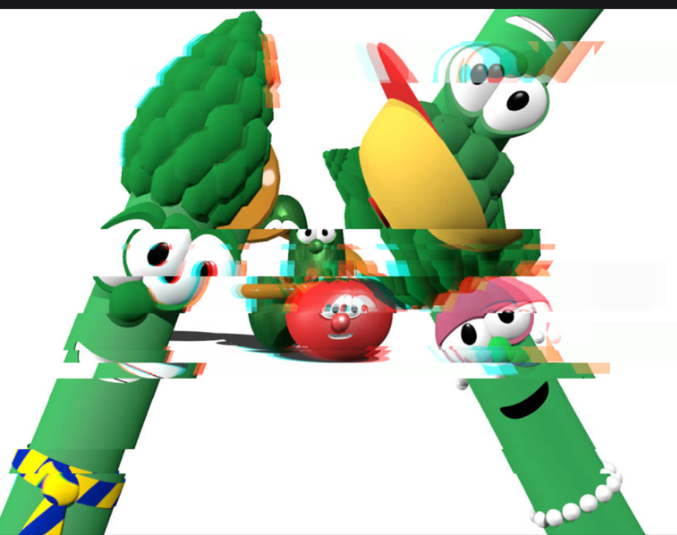 VEGGIE TALES - VAPORWAVE VERSION
