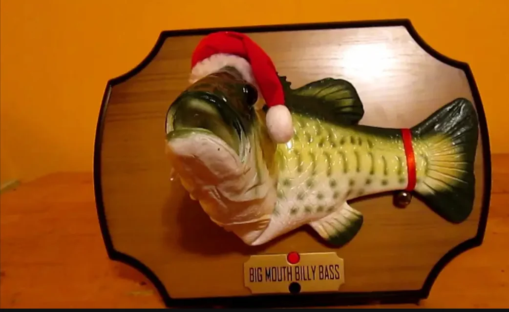 Big Mouth Billy Bass (Blues Christmas Variant)