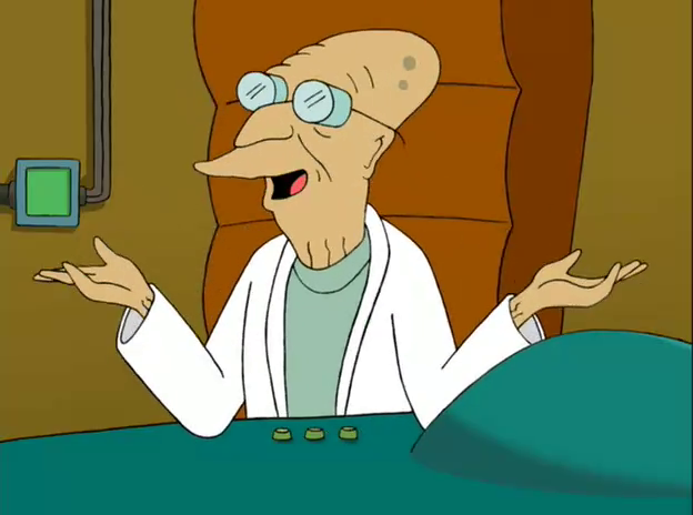 Profesor Hubert Farnsworth Español Latino (Version 2) - Futurama