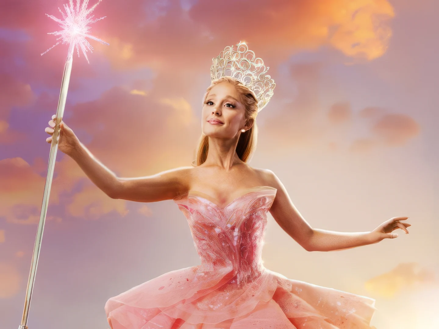 Ariana Grande (as Glinda in Wicked) (2024)