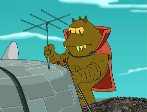(REQUESTED MODEL) Lrrr (Maurice LaMarche, Futurama) (Fox era/Comedy Central era)