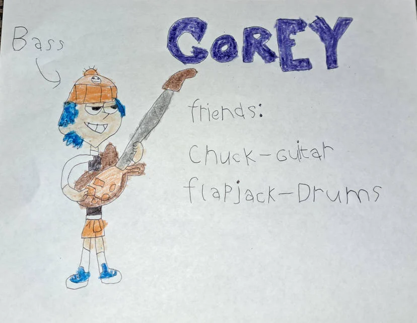 Corey Riffin (Nolan North, Chuck of the Bands)