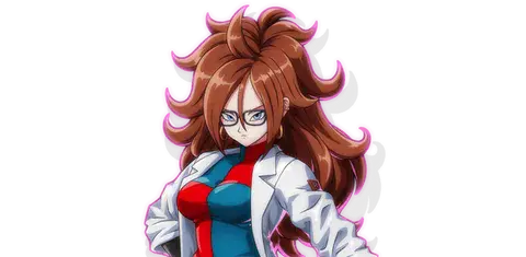Dragon Ball FighterZ - Android 21 (Lab Coat) Voice (Japanese)