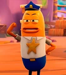 Sanitation Police Officer (Indo Dub from SpongeBob: The Cosmic Shake)