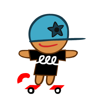 Skater Cookie (English VA : Cory Yee)