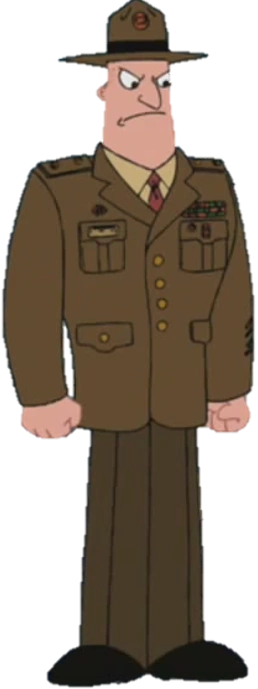 Drill sergeant (Phineas and Ferb)