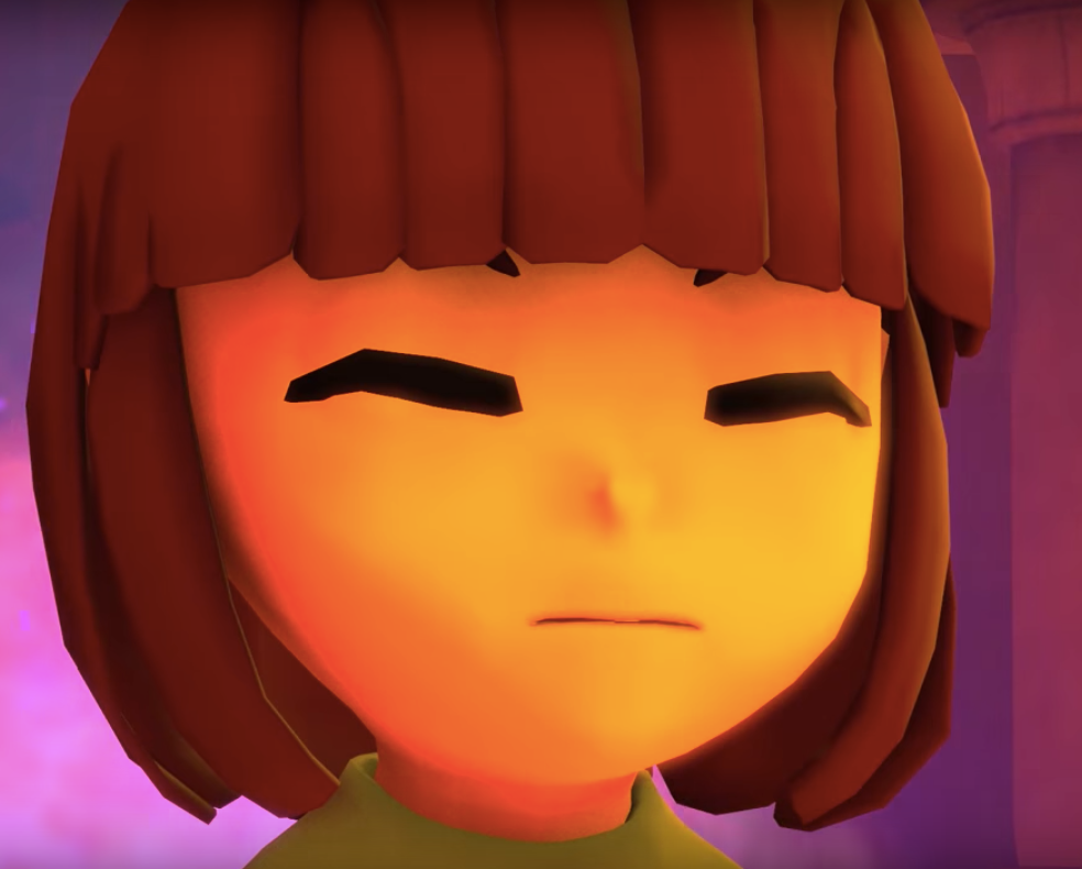 El Niño sin genero / frisk - si undertale fuera realista - español