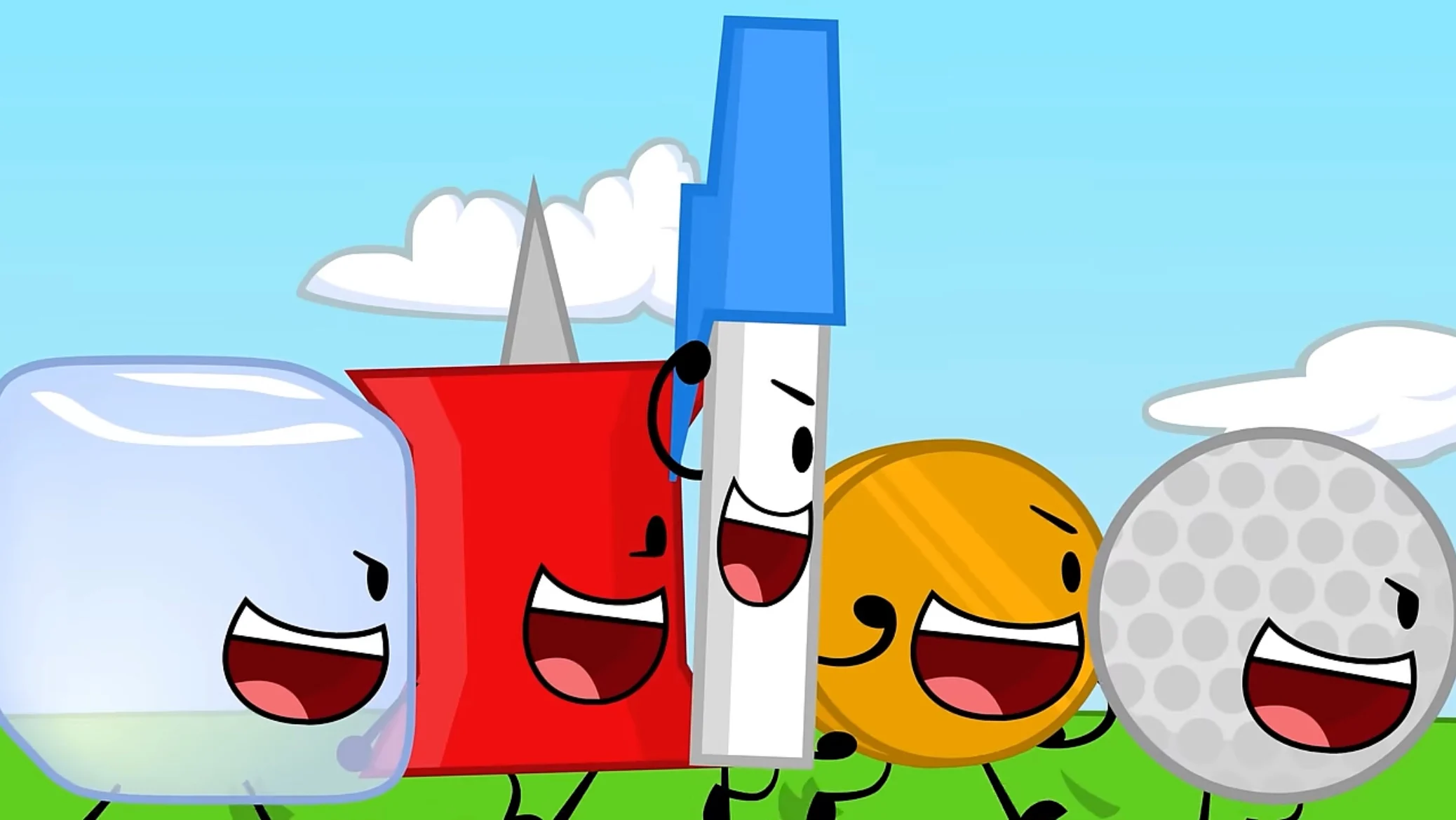 Literally the BFDI Characters Chanting “Kill”