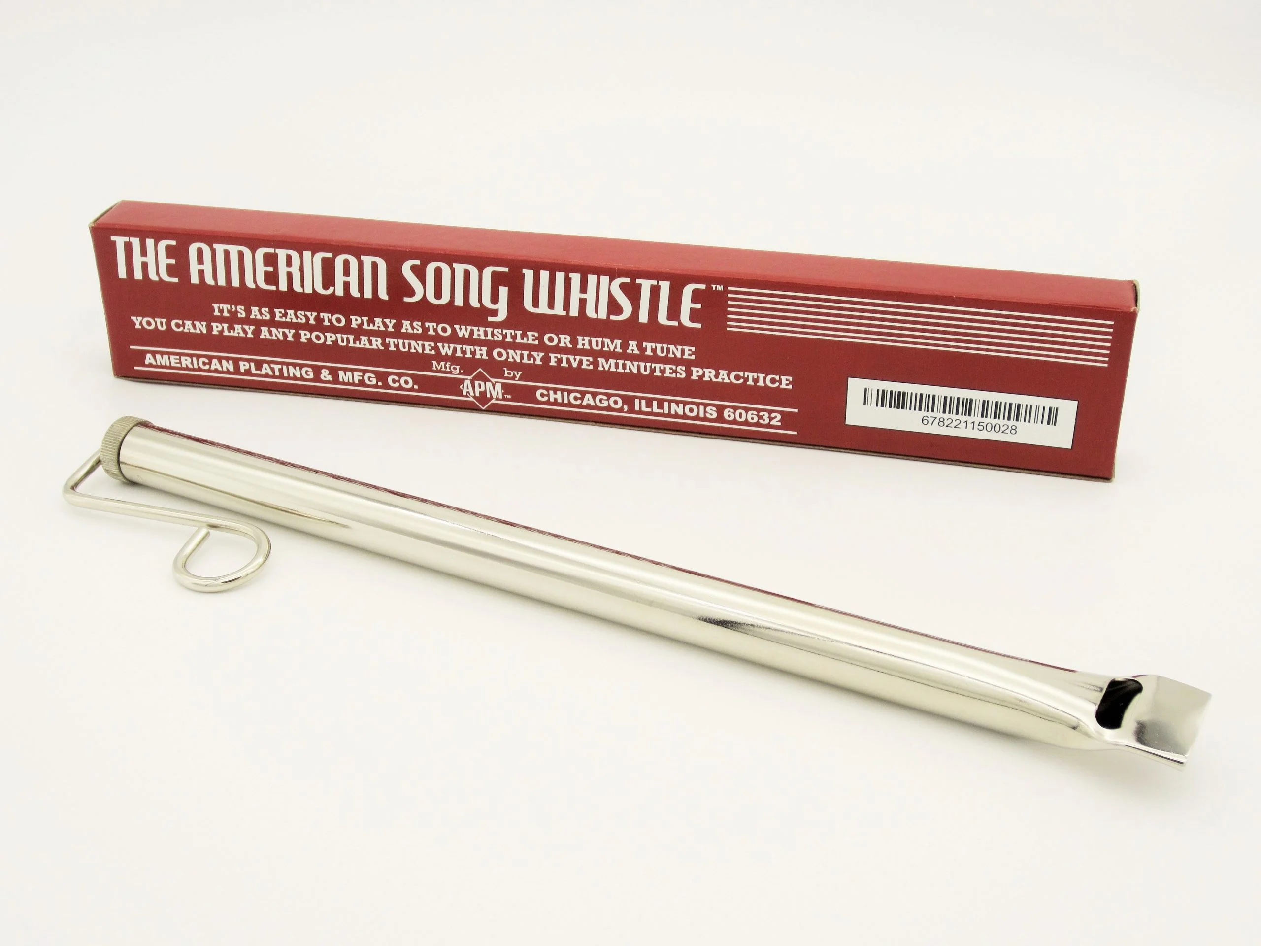 Woodstock Chimes - American Plating Song Whistle Metal Slide Whistle