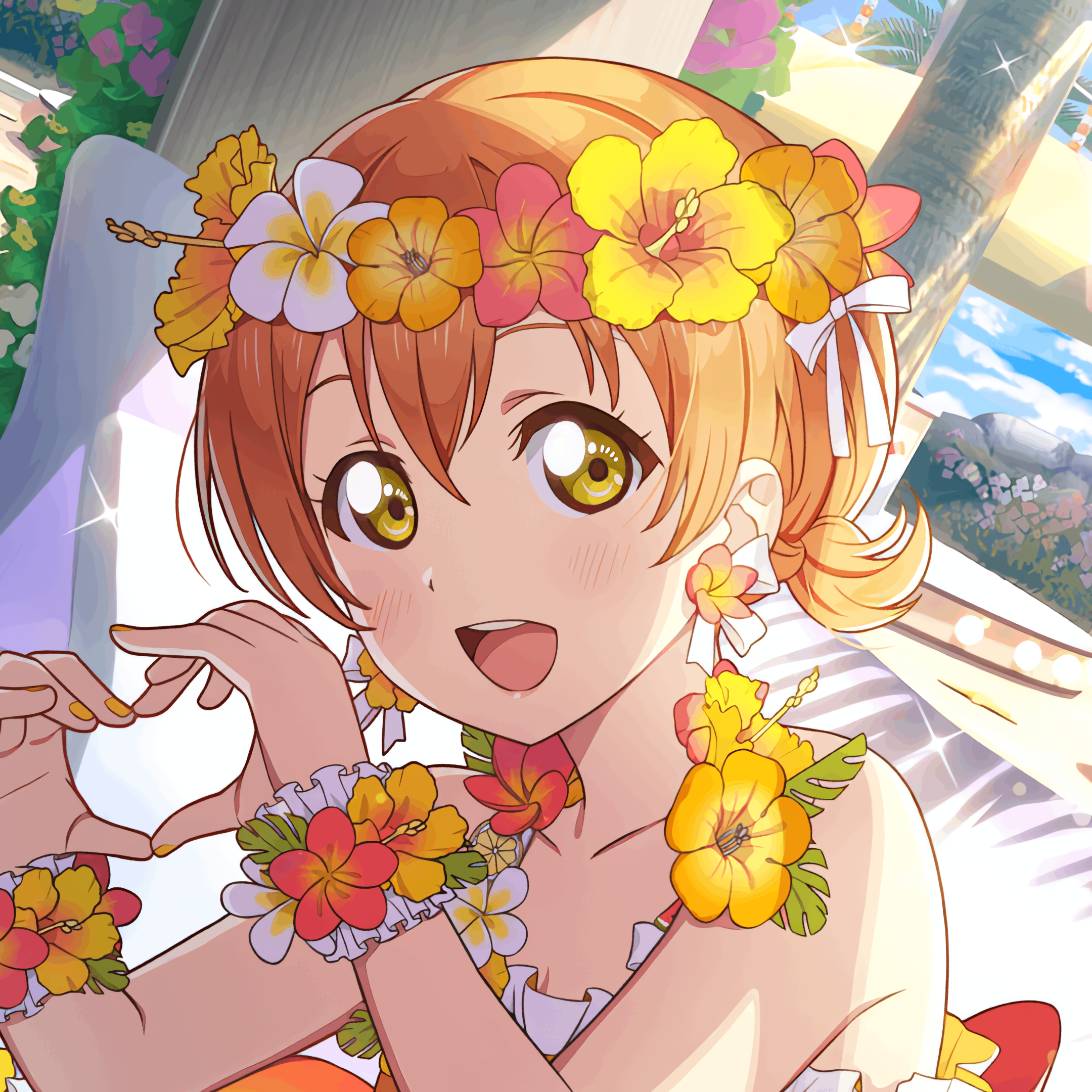 Hoshizora Rin (CV: Iida Riho)